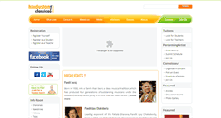 Desktop Screenshot of hindustaniclassical.com